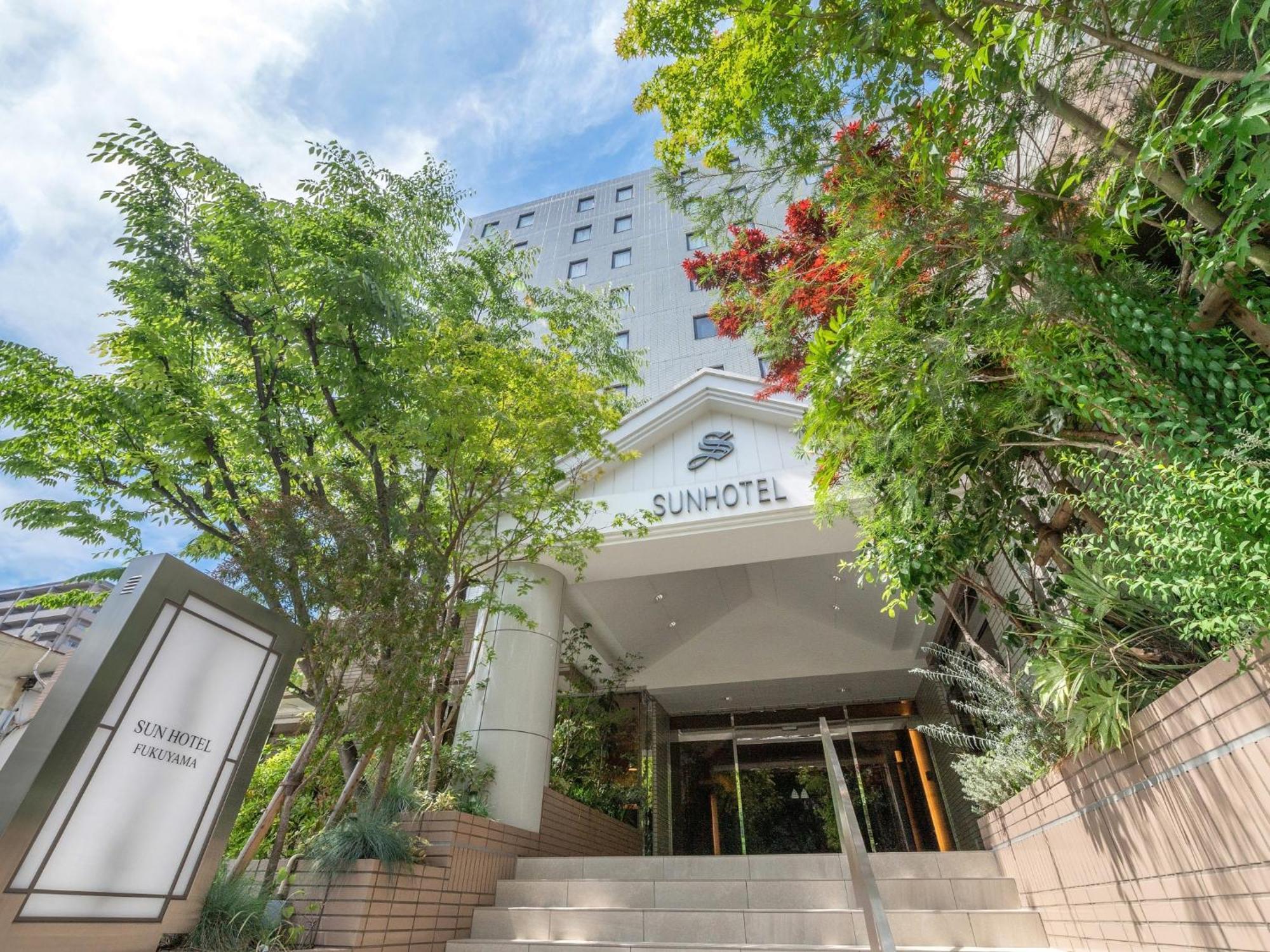 Sunhotel Fukuyama Buitenkant foto